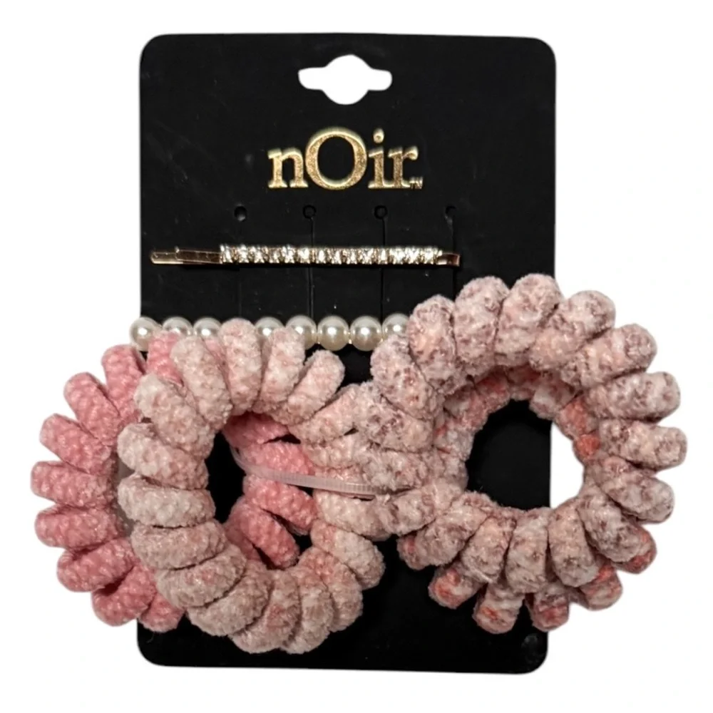 Nordstrom Hair Accessories Bundle Of 3 Scrunchies And Hair Ties